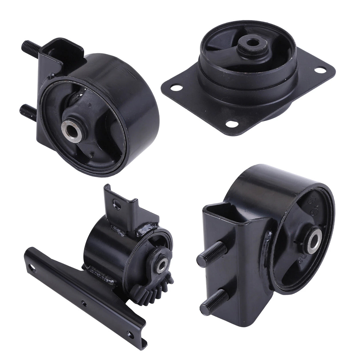 Engine Motor Mount Set of 4 for Suzuki Sx4 (2007–2009) 11710-80J00 11720-80J00 11610-80J00 11620-80J00