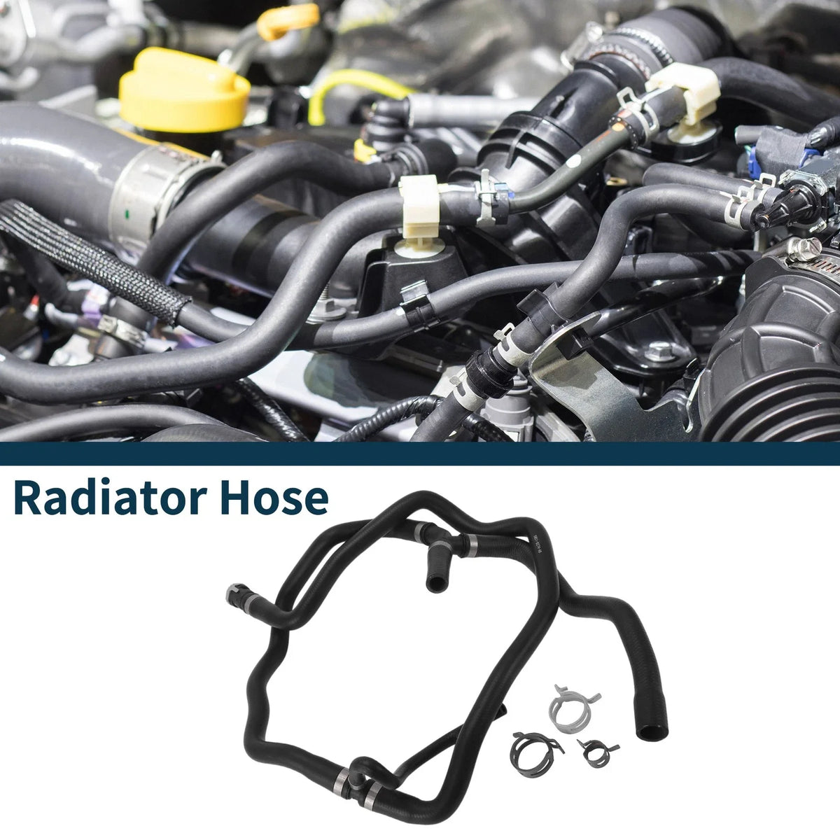 Radiator Hose No.5M518274AD for Ford Focus (2007–2014) Rubber Pipe