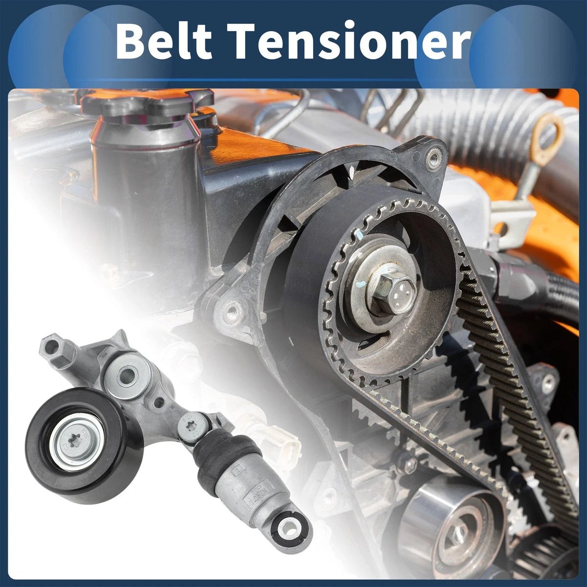 Belt Tensioner for Honda Civic (2017–2024) No. 31170RPYG01 Metal 1 Pc