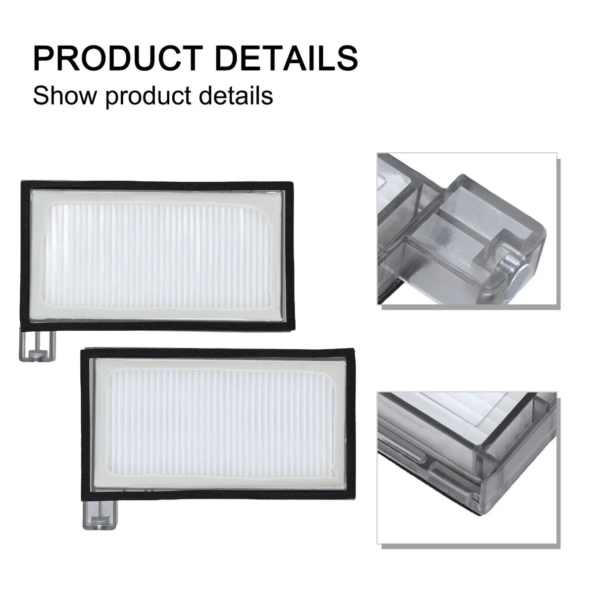 Set of 2 Filters for eufy X8 Pro SES Vacuum Cleaner