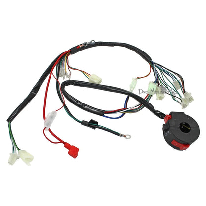 Wiring Harness Loom for 50/70/90/110/125cc Quad Bike Buggy GoKart (N/A)