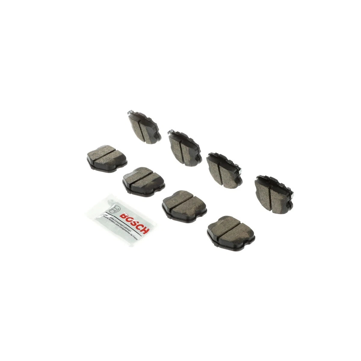 2X Bosch Brake Pad Sets BC1185A for Chevy Corvette (2006–2009) Rear