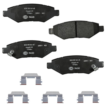 Set of 4 Brake Pad Sets for Cadillac CTS (2008–2014) SET-H57355047231
