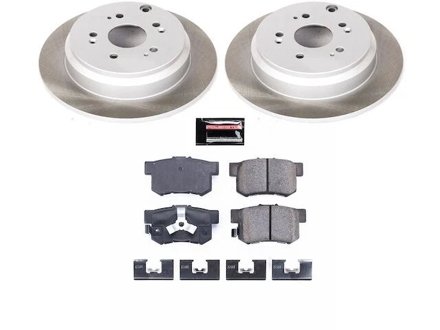 Brake Pad and Rotor Kit for Honda CR-V (2005–2016) 26211BTWQ
