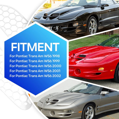 Air Hood Grille Inserts for Pontiac Firebird Trans Am WS6 (1998–2002)