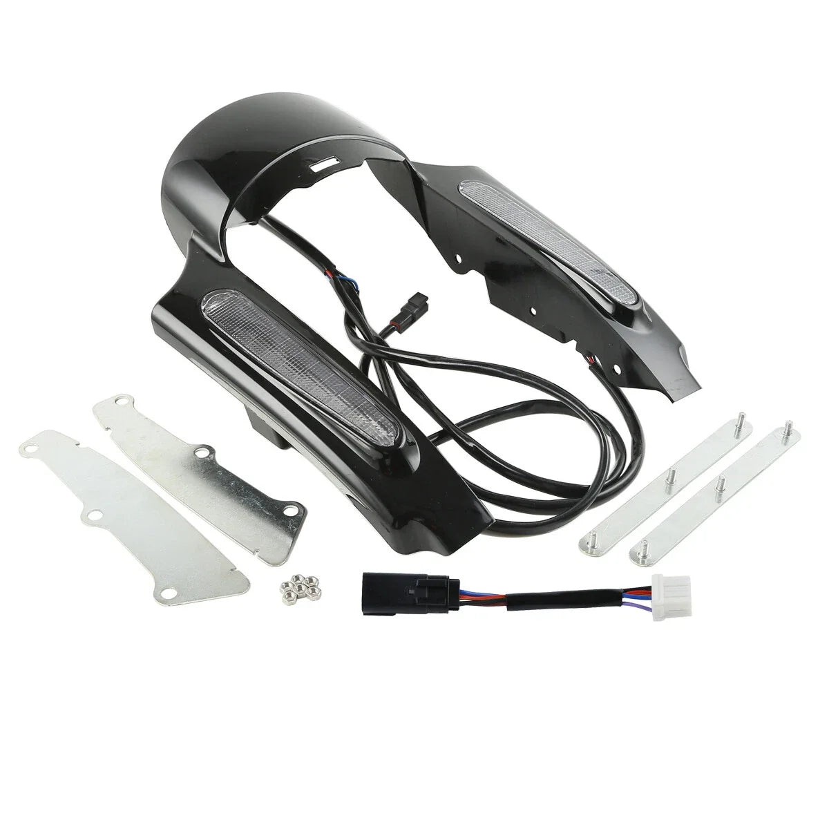 Rear Fender Fascia Set for Harley Touring Road King (2009–2013)