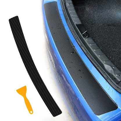 Carbon Fiber Rear Trunk Protector Trim for Car