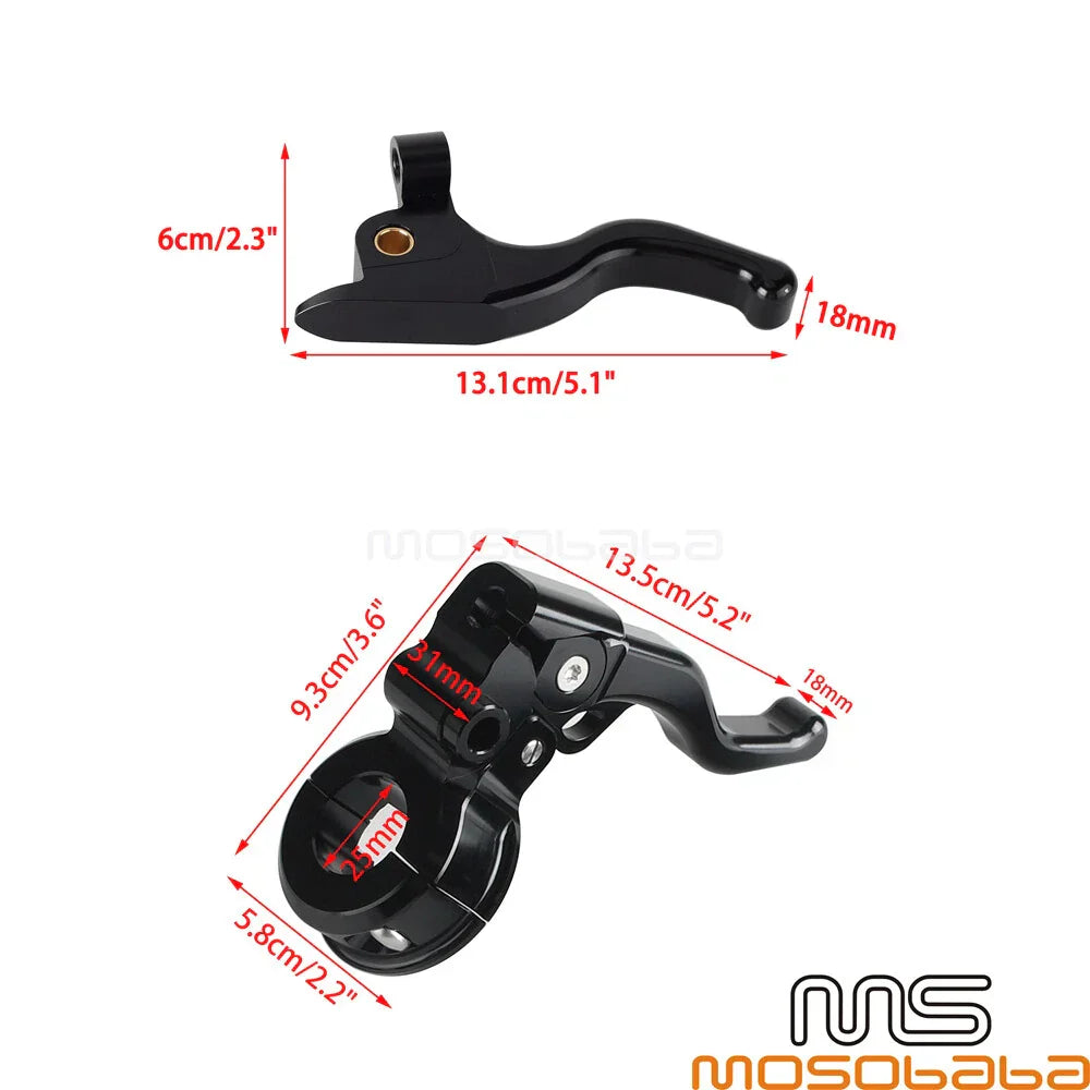 Hand Brake Clutch Levers for Harley Touring Street Glide Road King (2008-2013)