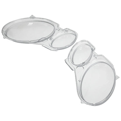 2X Headlight Lens Cover Kit for Mercedes Benz E240 E280 E300 E350 (2002–2008)