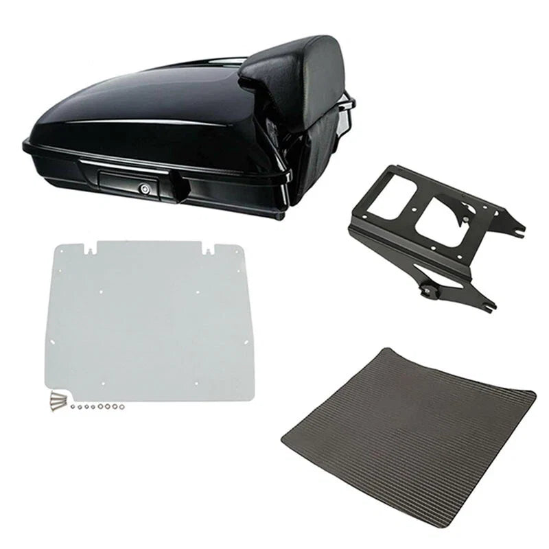 Trunk Backrest Mount Plate for Harley Touring Road Glide (2009–2013)