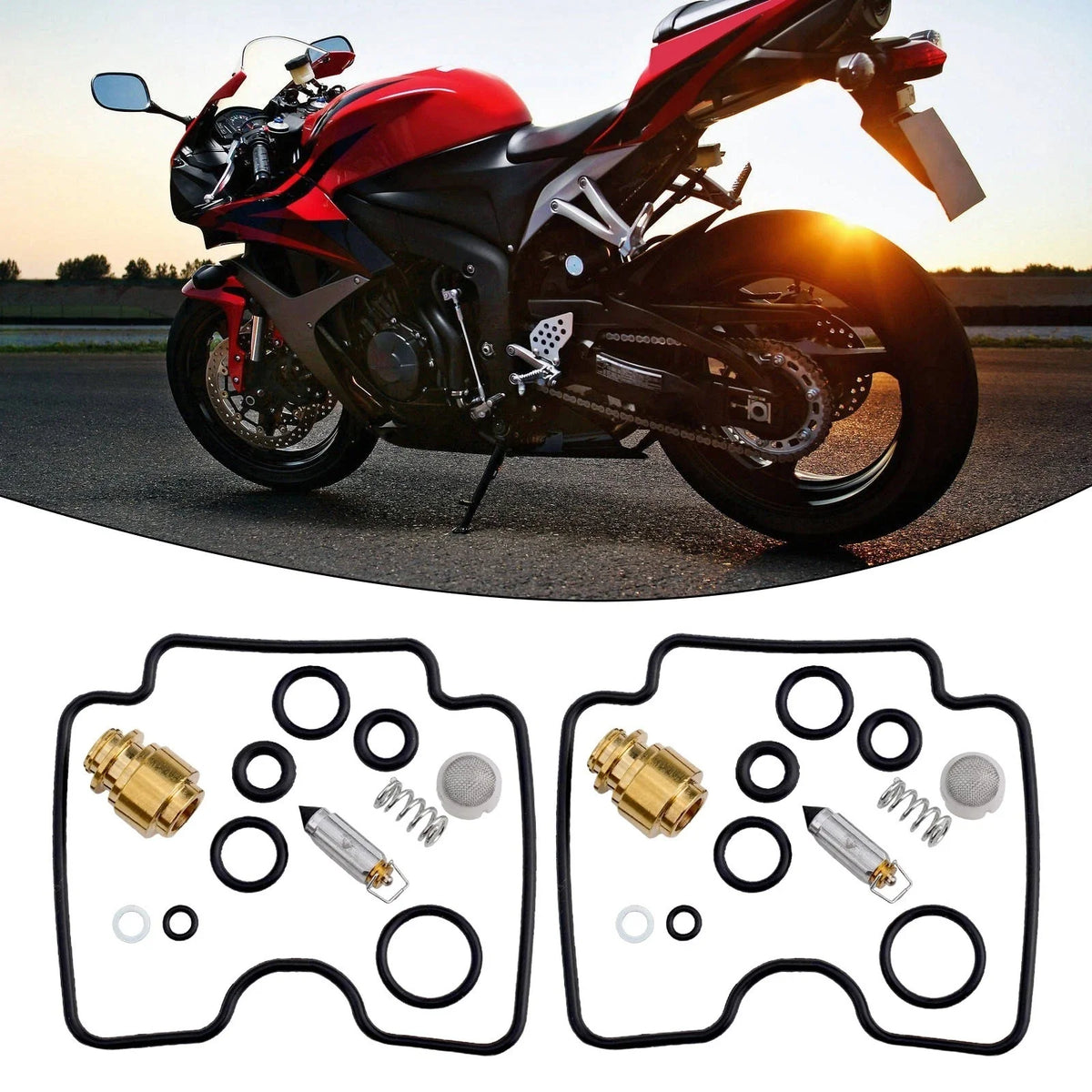 2X Carburetor Repair Kit for Suzuki GZ250 GS500F