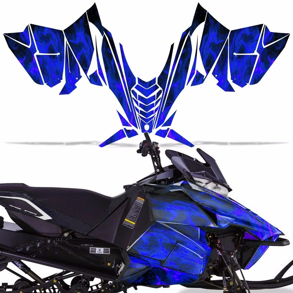 Sled Graphic Decals Stickers for Yamaha Viper SR/SRT/RTX/SE (2014–2016)