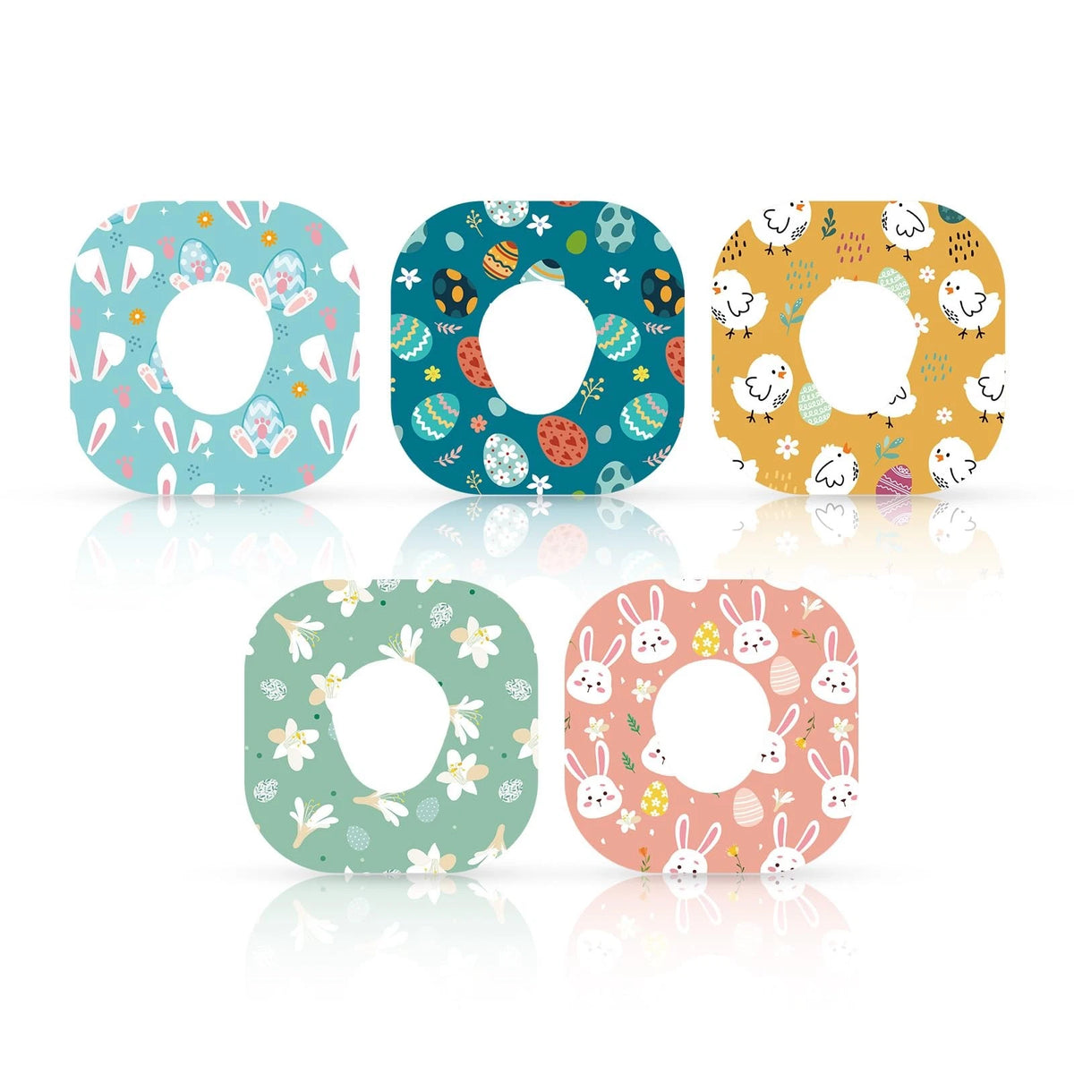 25pcs Adhesive Patches for Dexcom G7 (Waterproof, 1.02x1.16 Inch)