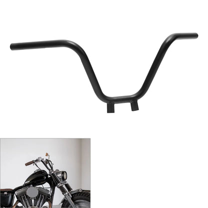 10" Rise Matte Black Ape Hanger Handlebar for Harley Softail Dyna Sportster