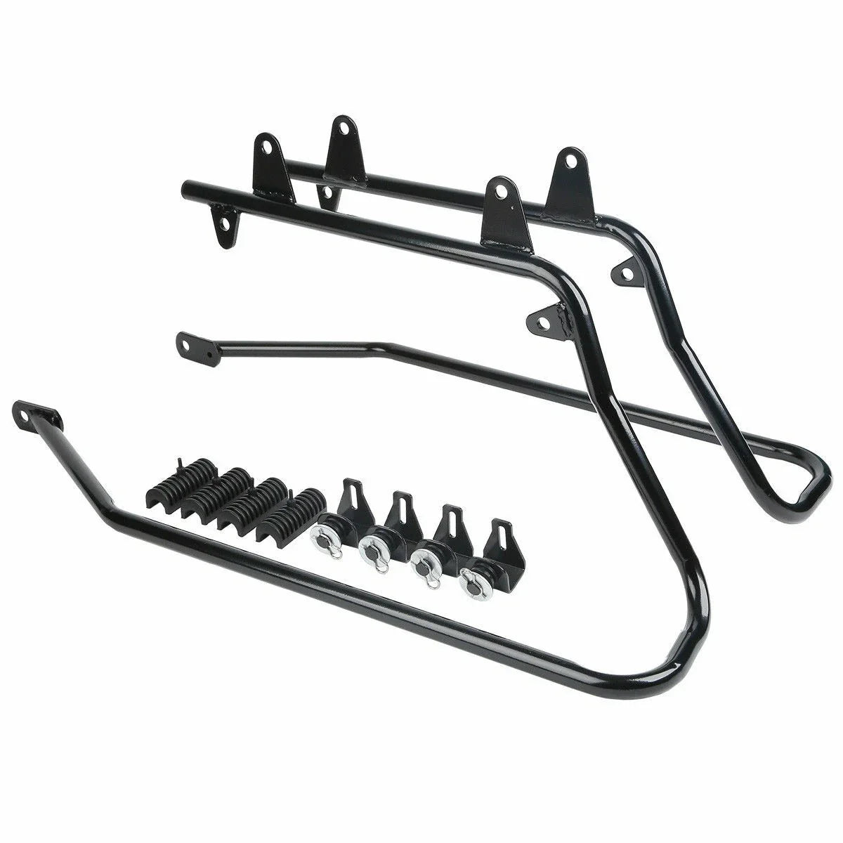 Saddlebag 6x9 Speaker Lids Conversion Brackets for Harley Heritage Softail (1984–2017)