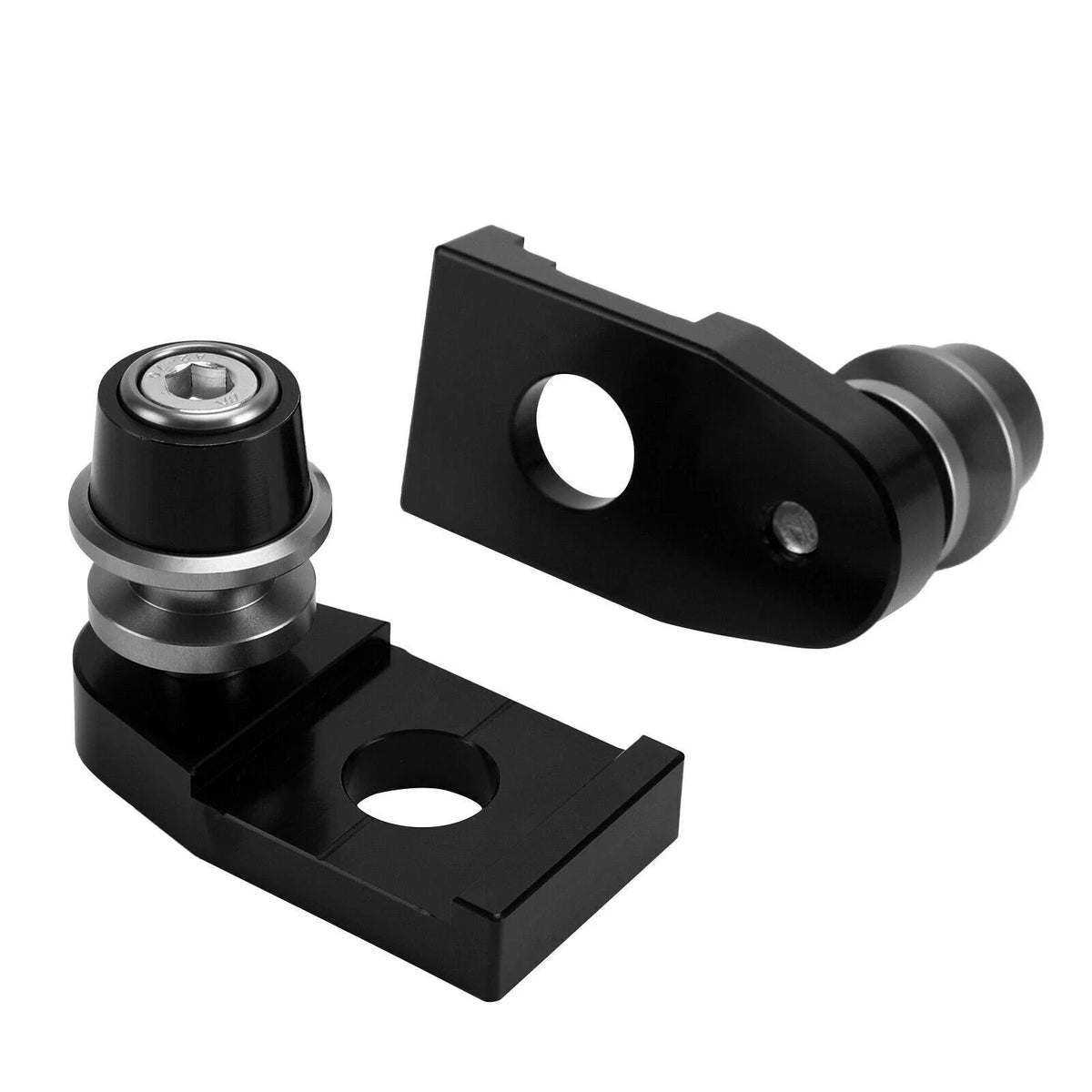 CNC Chain Adjuster Block with Stand Spool for Yamaha Tenere 700 (2019–2021)