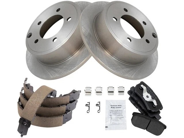 Brake Pad Rotor and Parking Brake Kit for Mitsubishi Lancer (2008–2013) 18515MRYH