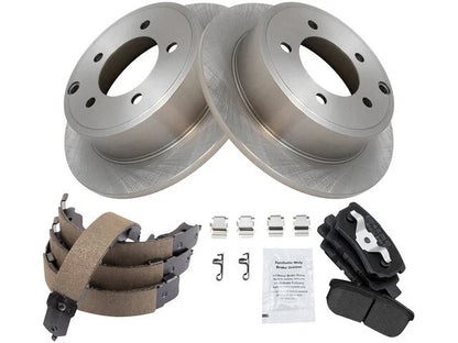 Brake Pad Rotor and Parking Brake Kit for Mitsubishi Lancer (2008–2013) 18515MRYH