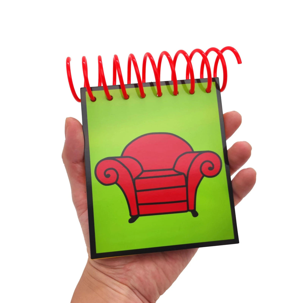 Handy Dandy Notebook with 1 Crayon and 140 Stickers (No Part Numbers)