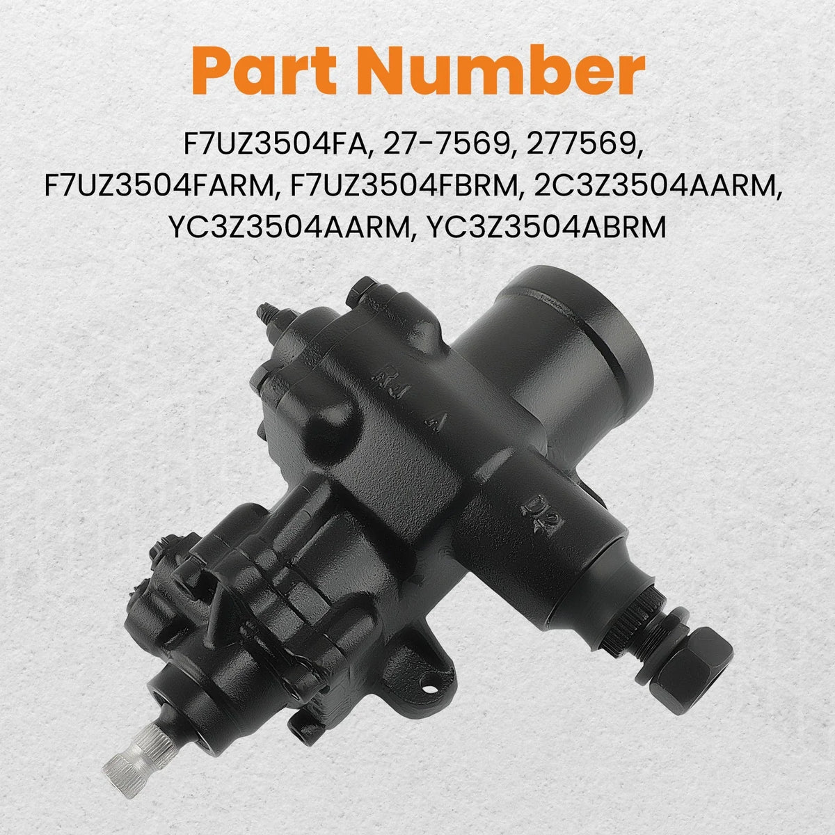Power Steering Gear Box for Ford Excursion F-250 F-350 F-450 F-550 (2000–2005)