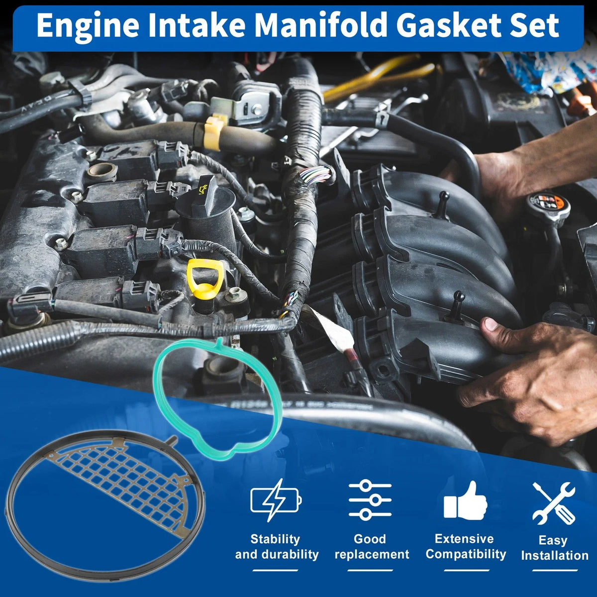 Intake Manifold Gasket Set No.MS96945/DG-8614965261 for Nissan Armada (2005–2015)