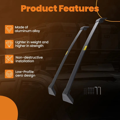 Roof Rack Cross Bars for Toyota Corolla Cross (2022–2024)