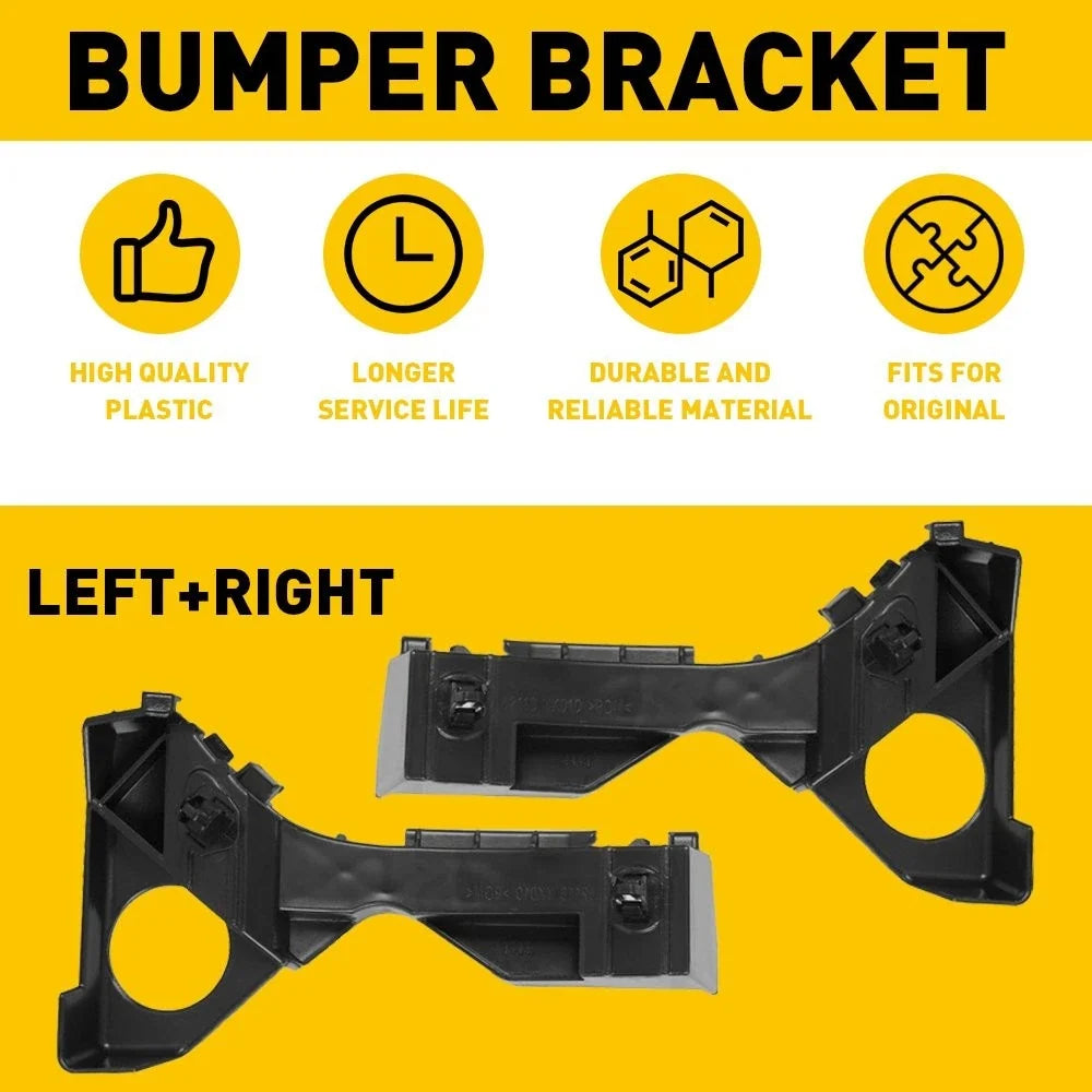 Set of 2 Front Bumper Retainers for Toyota Corolla (2003–2008)