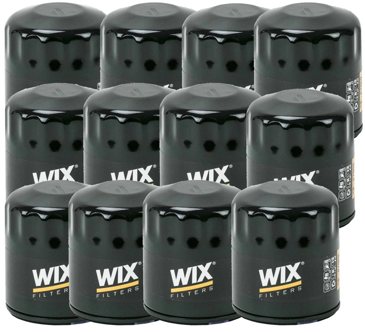 Set of 12 Engine Oil Filters for Chevrolet Buick Cadillac Dodge GMC Isuzu