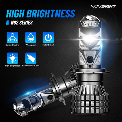 2X H7 LED Headlight Conversion Bulbs for NSA500N92H7