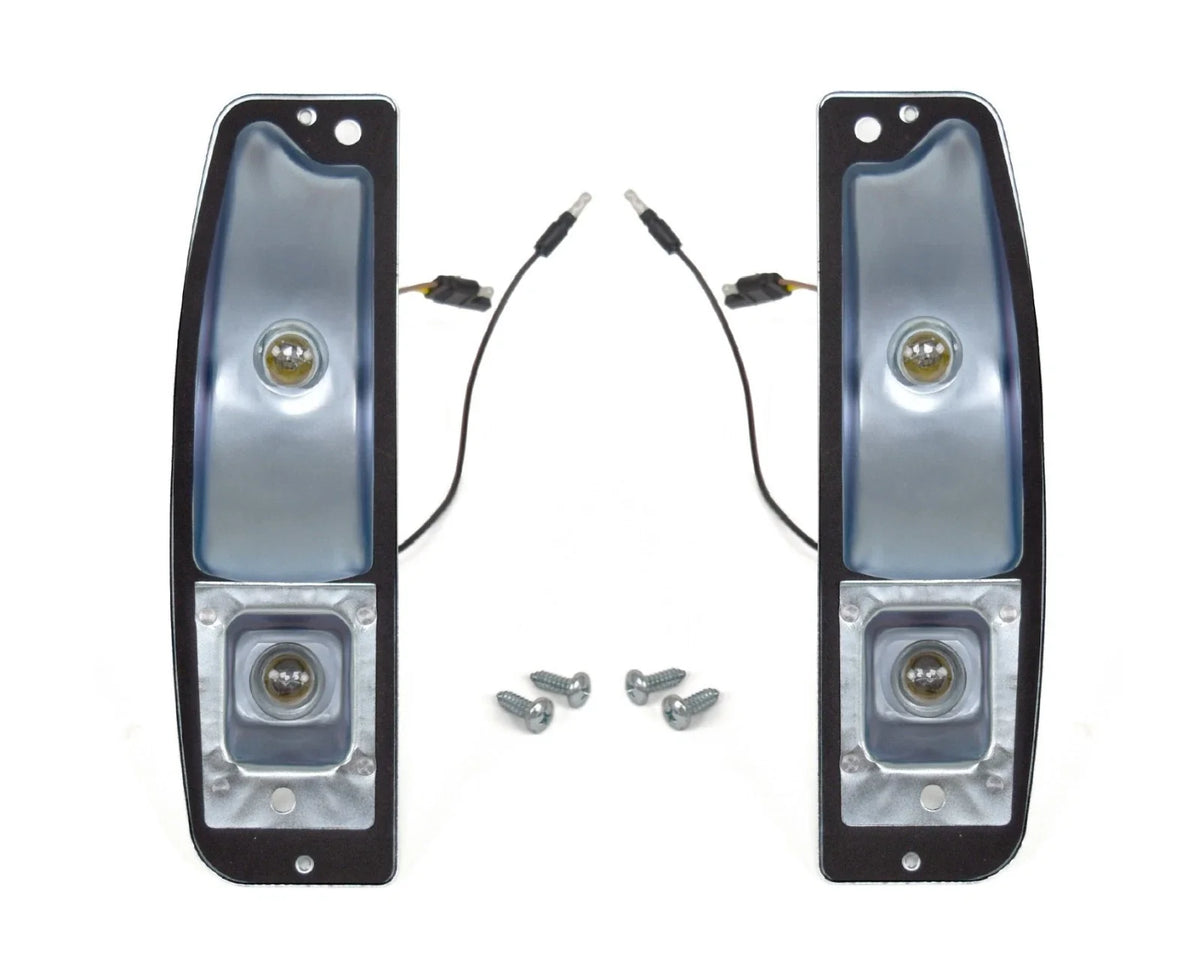 Tail Light Housing Left Right Set Replacement for Ford F-100 (1964–1972)