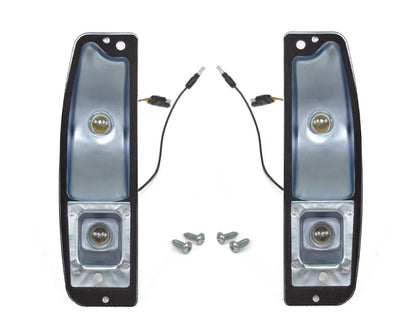 Tail Light Housing Left Right Set Replacement for Ford F-100 (1964–1972)