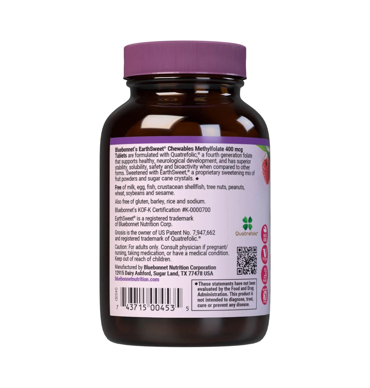 Methylfolate 400 mcg for Cellular Health (90 Count)