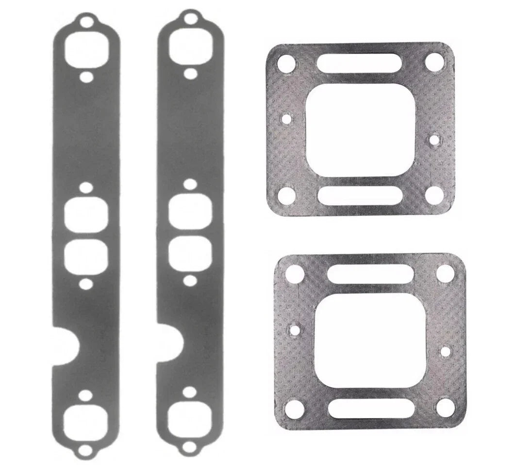 Exhaust Mounting Seal Kit for Mercruiser 5.0L 5.7L V8 (27-8M2000819, 27-863724)