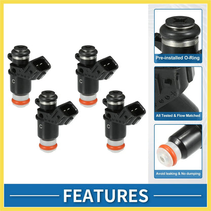 Fuel Injector 16450-PLC-003 for Honda Civic (2001–2005) DX