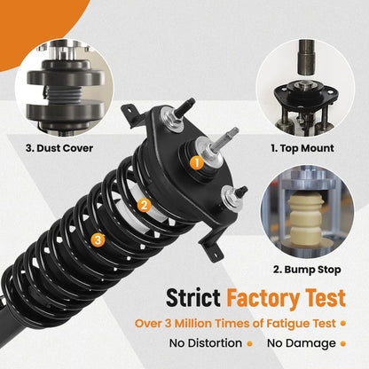 Rear Suspension Strut Springs Assembly for Dodge Stratus (2001–2006) 271311