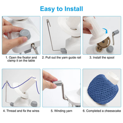 Portable Yarn Winder for Home