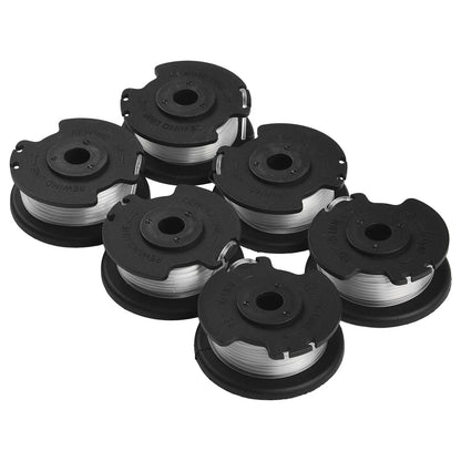 Set of 6 Spool & Trimmer Line for Hyper Tough HT19-401-003-06 HT19-401-003-07