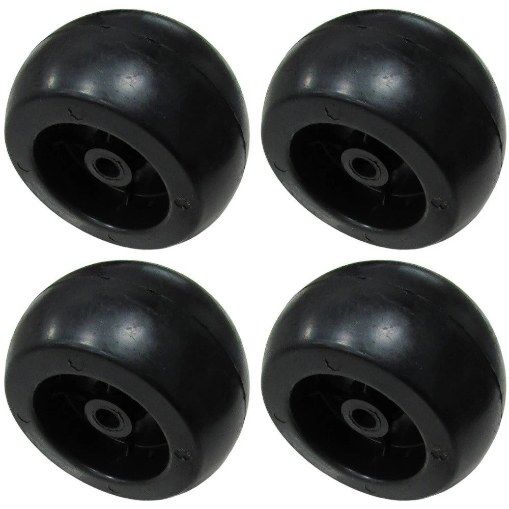 Set of 4 Deck Wheels for Cub Cadet (Fits 734-3058B)