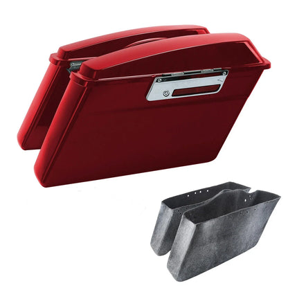 Saddlebag Hard Bags for Harley Touring Road King Street Glide (1994–2013)