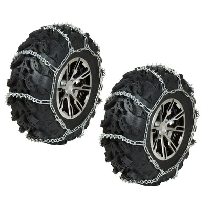 Pair of Rear ATV Tire Chains for Polaris Scrambler 500 (1997–2012) ATV-TC2ci