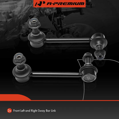 2X Front Sway Bar Link for Hyundai Genesis (2015–2020) 54840B1000, 54830B1000, MS908104