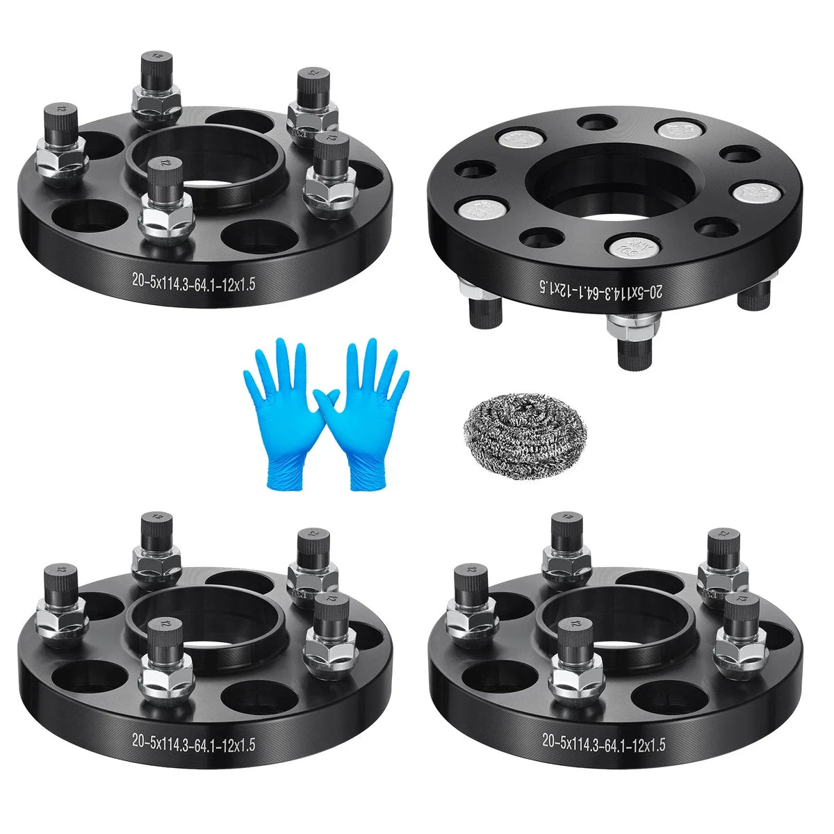 Set of 4 20MM Hubcentric Wheel Spacers 5x4.5 5x114.3 for Honda Insight (2019–2022)
