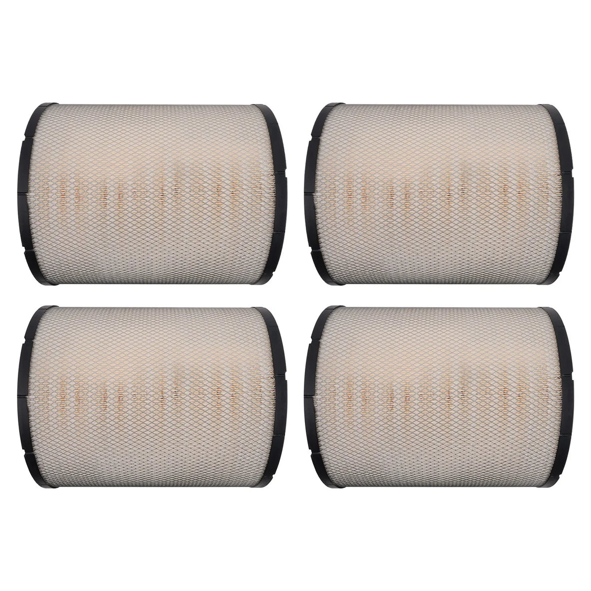 Set of 4 Air Filters for Freightliner Columbia (2000–2013) LAF1849 P527682 RS3518