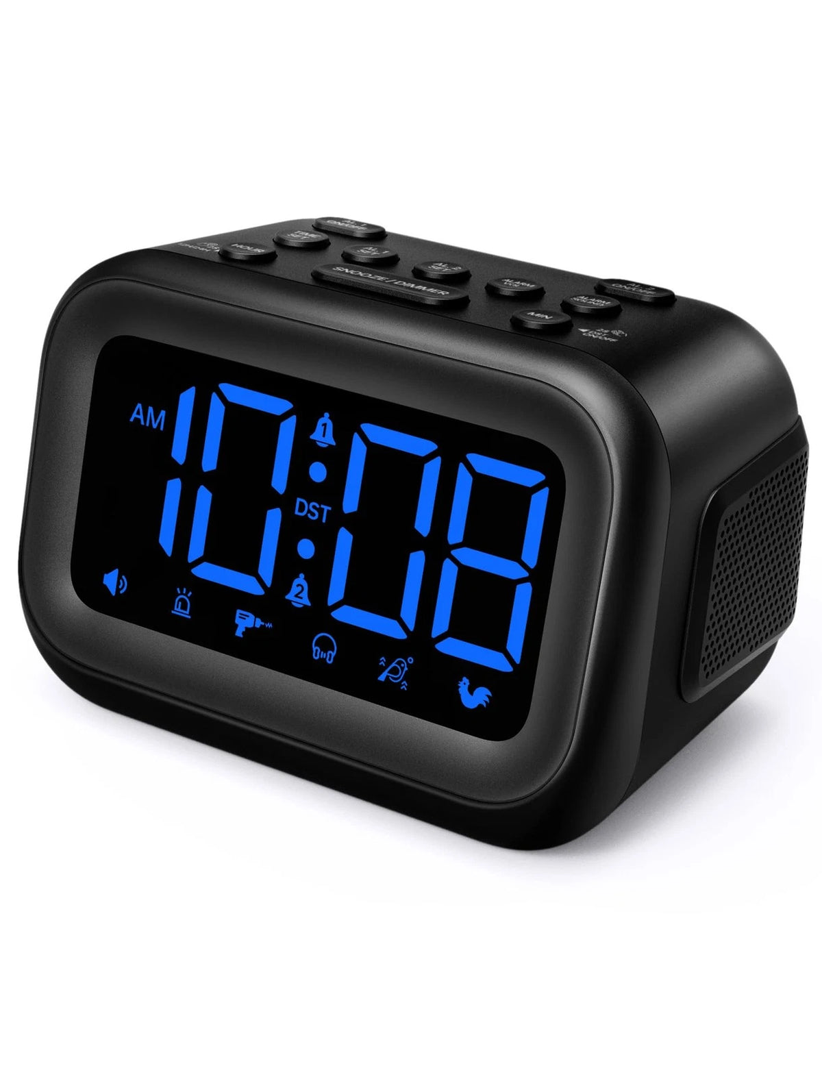Extra Loud Alarm Clock 115dB Dual Small for Home Use (2023)