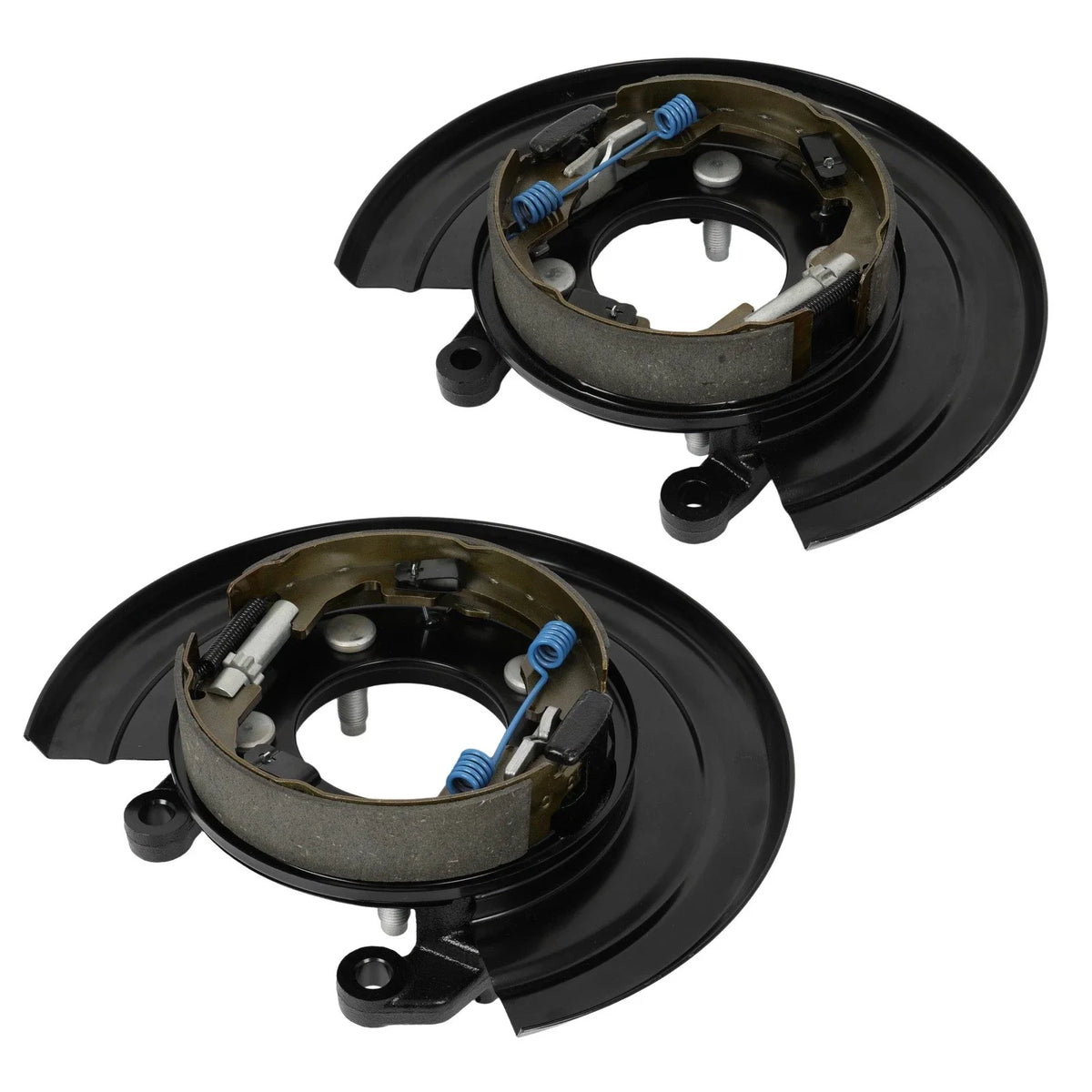 Set of 2 Rear Brake Backing Plates for Ford F-350 (2005–2012) 926-272 926-273