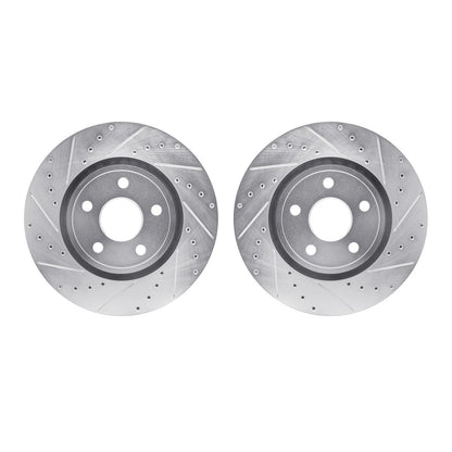 2X Brake Discs Front for Dodge Durango Jeep (2012–2024) WGPN1-42004
