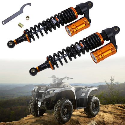 Adjustable 400mm Air Shocks for Yamaha Raptor 660R 700 700R (2001–2019)