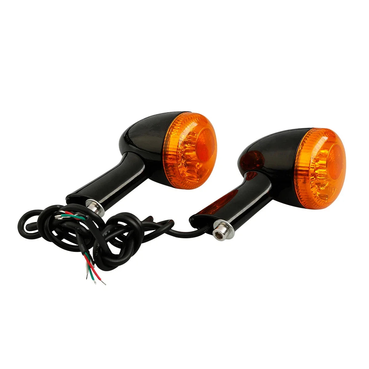 LED Black Rear Turn Signals for Harley Sportster XL883 1200 (1992–2022)