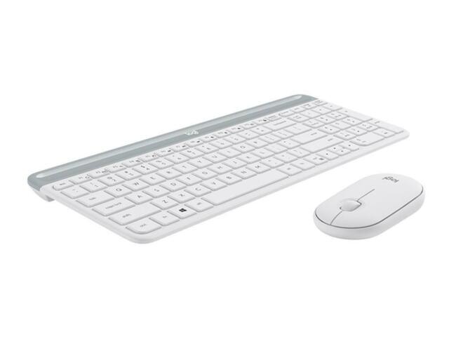 Wireless Scissor Keyboard and Mouse Bundle for Logitech MK470