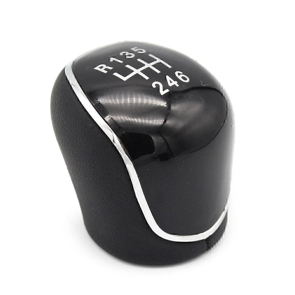 1x 6 Speed Car Shift Gear Knob for Ford C-Max Focus Mk2 Mk3 Kuga S-Max (2003-2023)